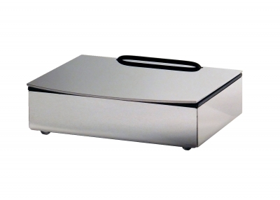 Feuchttücherbox mit Edelstahldeckel